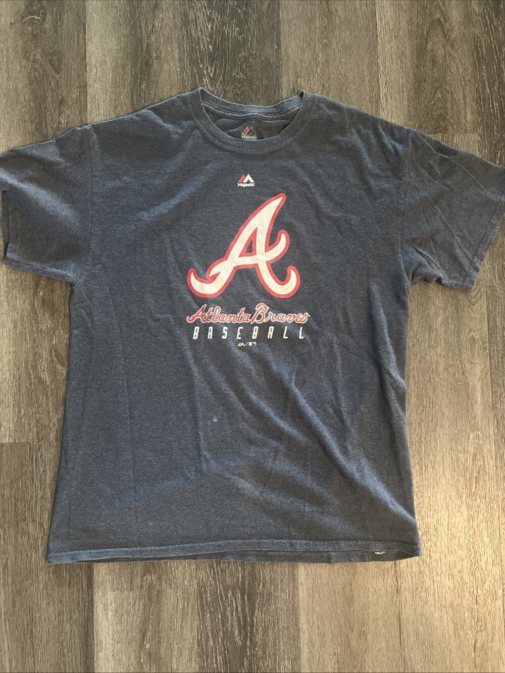 Atlanta Braves T-shirt Majestic Large